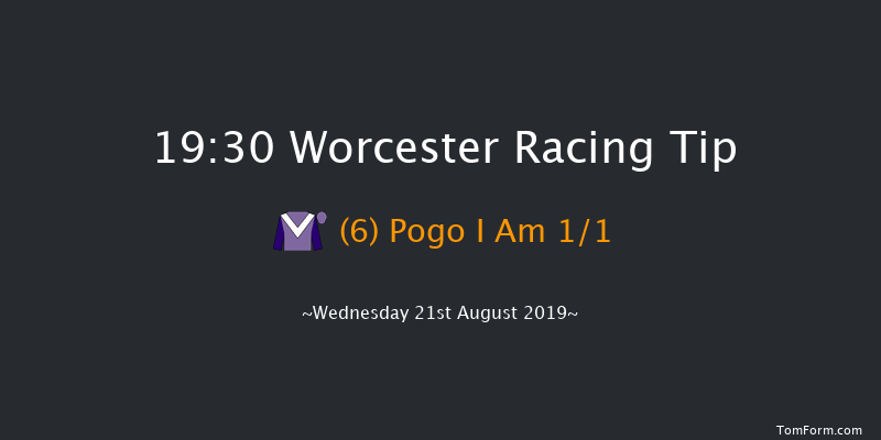 Worcester 19:30 Maiden Hurdle (Class 5) 20f Wed 14th Aug 2019