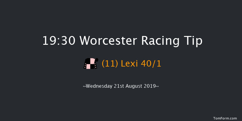 Worcester 19:30 Maiden Hurdle (Class 5) 20f Wed 14th Aug 2019