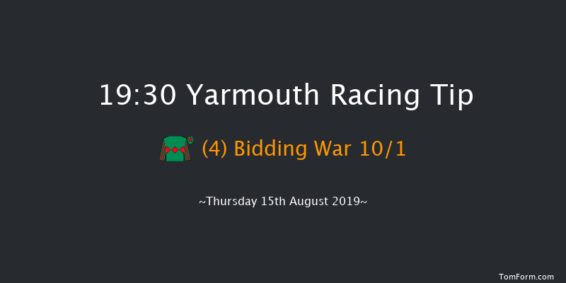 Yarmouth 19:30 Handicap (Class 6) 7f Thu 8th Aug 2019