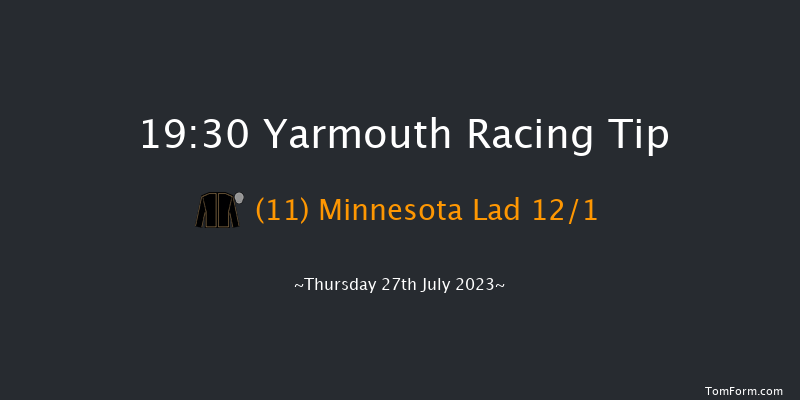 Yarmouth 19:30 Handicap (Class 3) 5f Wed 19th Jul 2023