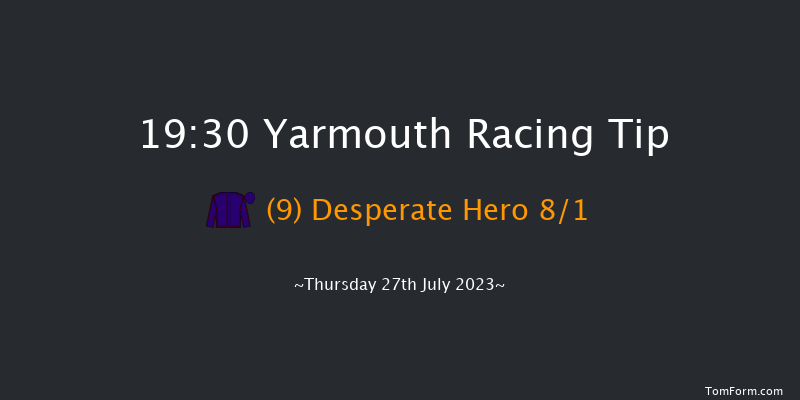 Yarmouth 19:30 Handicap (Class 3) 5f Wed 19th Jul 2023