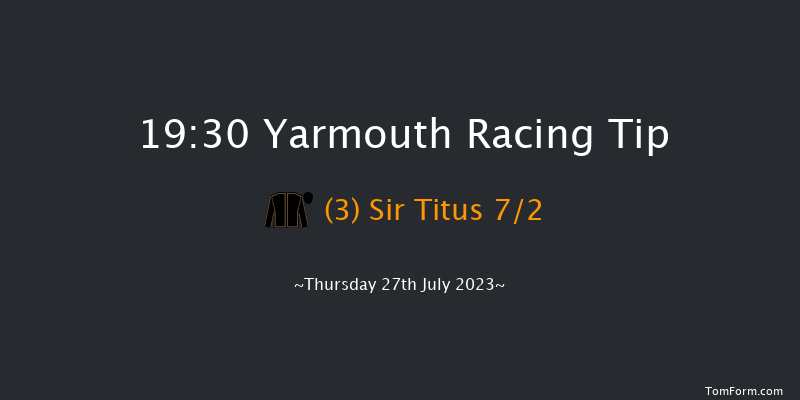 Yarmouth 19:30 Handicap (Class 3) 5f Wed 19th Jul 2023