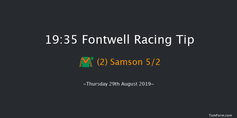 Fontwell 19:35 Handicap Hurdle (Class 4) 19f Thu 22nd Aug 2019