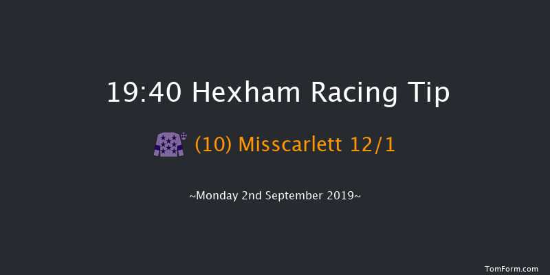 Hexham 19:40 Maiden Hurdle (Class 5) 16f Thu 1st Jan 1970