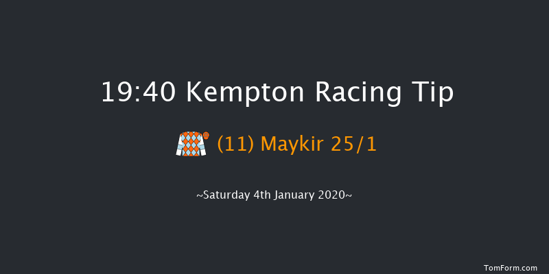 Kempton 19:40 Stakes (Class 6) 12f Fri 27th Dec 2019