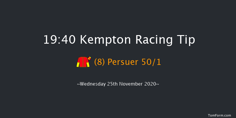 Unibet New Instant Roulette Handicap Kempton 19:40 Handicap (Class 4) 11f Mon 23rd Nov 2020