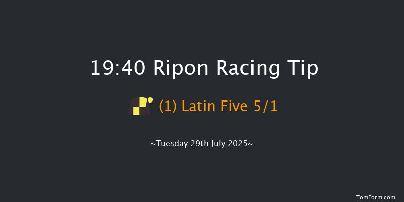Ripon 19-40 (Class 6) 5f Sat 19th Jul 2025