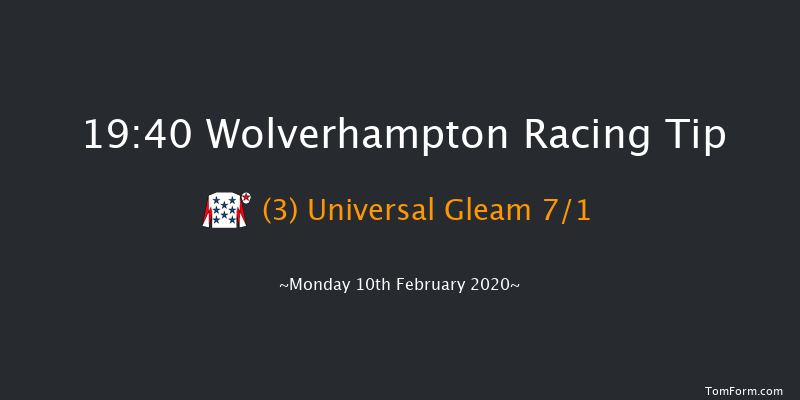 Betway Handicap Wolverhampton 19:40 Handicap (Class 2) 9.5f Sat 8th Feb 2020