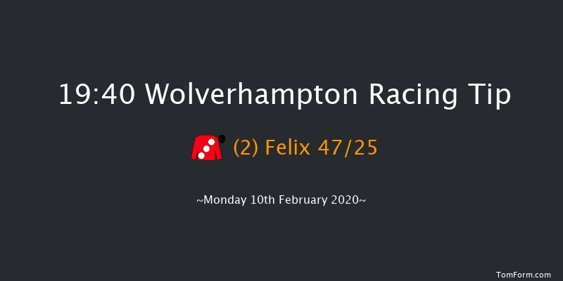 Betway Handicap Wolverhampton 19:40 Handicap (Class 2) 9.5f Sat 8th Feb 2020