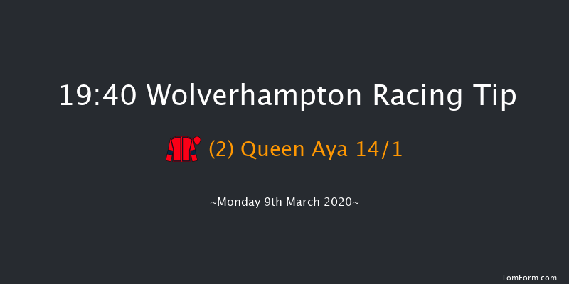 Ladbrokes Where The Nation Plays Handicap Wolverhampton 19:40 Handicap (Class 6) 6f Sat 7th Mar 2020