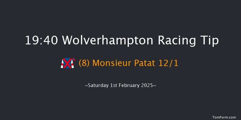 Wolverhampton  19:40 Handicap (Class 4) 6f Tue 28th Jan 2025