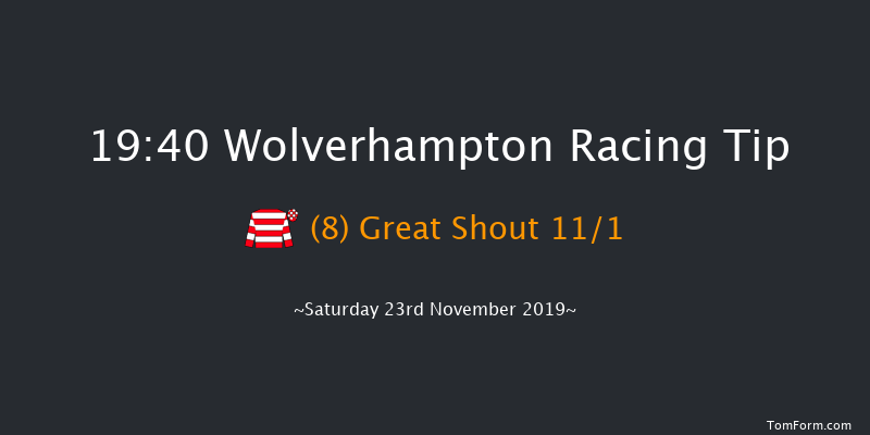 Wolverhampton 19:40 Handicap (Class 5) 7f Mon 18th Nov 2019