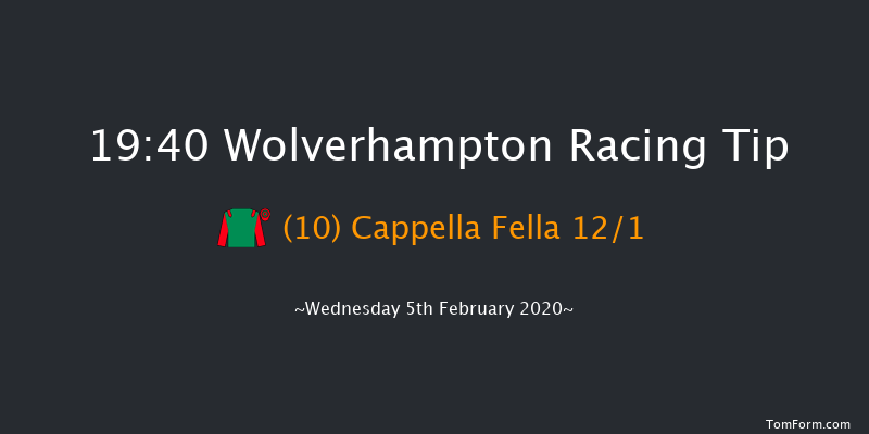 Wolverhampton 19:40 Handicap (Class 6) 7f Mon 3rd Feb 2020