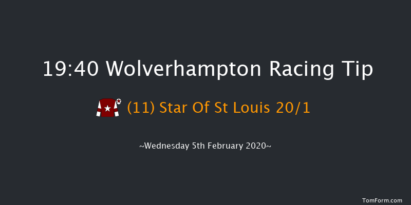 Wolverhampton 19:40 Handicap (Class 6) 7f Mon 3rd Feb 2020