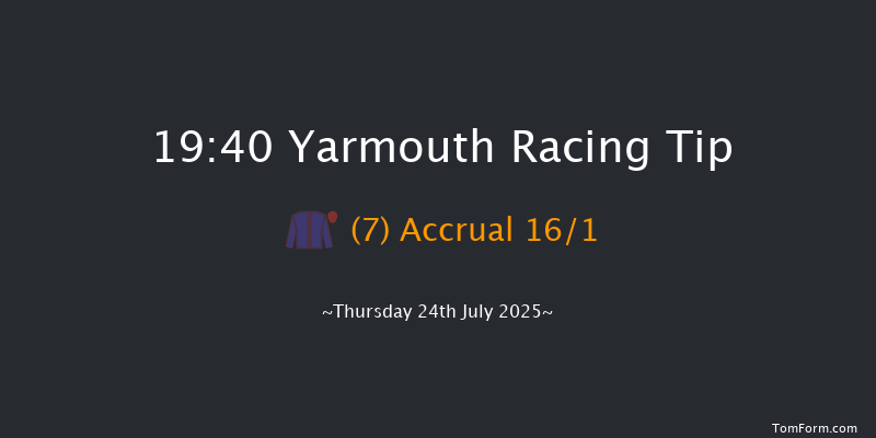 Yarmouth 19-40 (Class 3) 5f Wed 16th Jul 2025