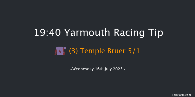 Yarmouth 19-40 (Class 6) 6f Wed 9th Jul 2025