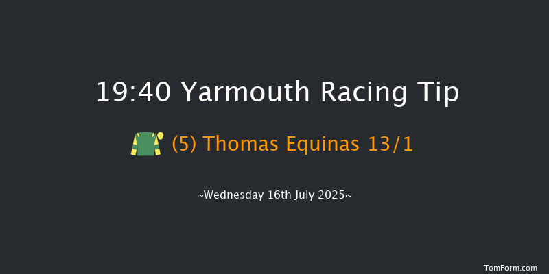 Yarmouth 19-40 (Class 6) 6f Wed 9th Jul 2025