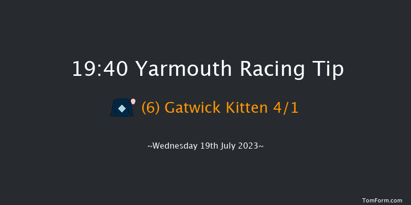 Yarmouth 19:40 Handicap (Class 6) 6f Wed 12th Jul 2023