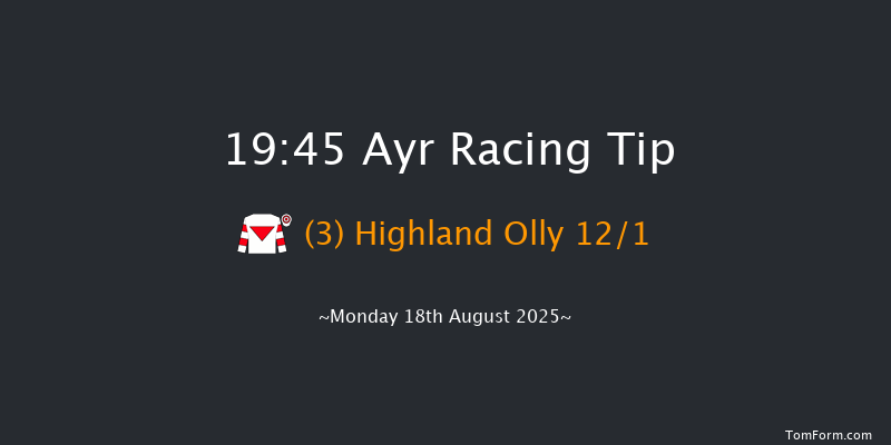 Ayr 19-45 (Class 6) 8f Mon 11th Aug 2025
