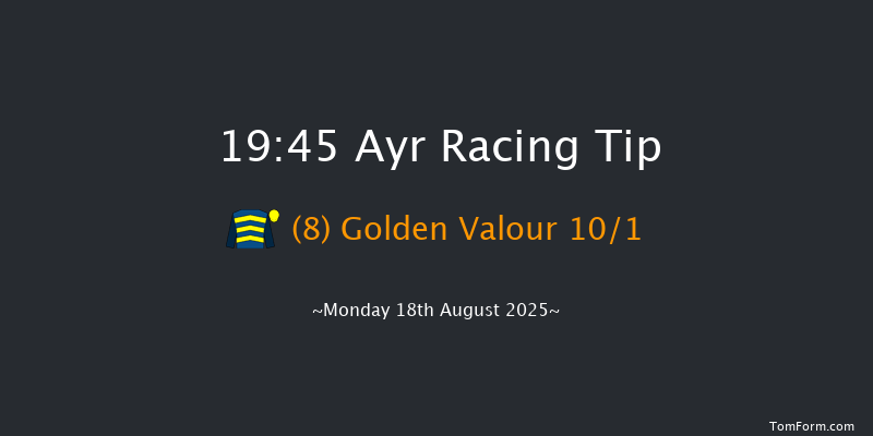 Ayr 19-45 (Class 6) 8f Mon 11th Aug 2025