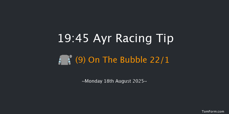 Ayr 19-45 (Class 6) 8f Mon 11th Aug 2025
