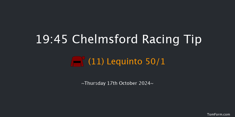 Chelmsford  19:45 Handicap (Class 4) 6f Sat 12th Oct 2024