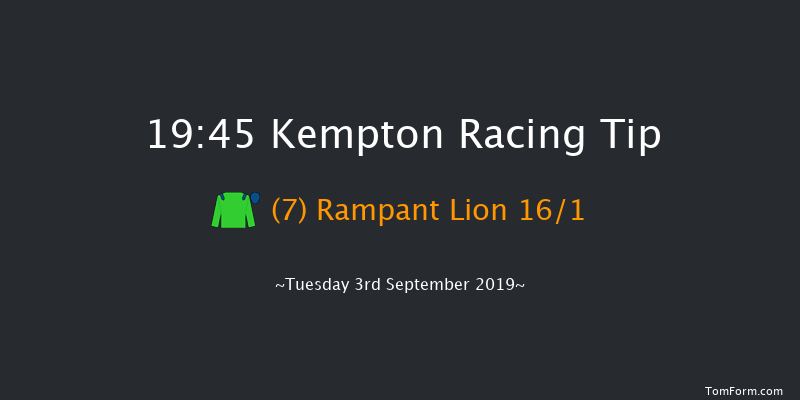Kempton 19:45 Handicap (Class 3) 8f Wed 28th Aug 2019