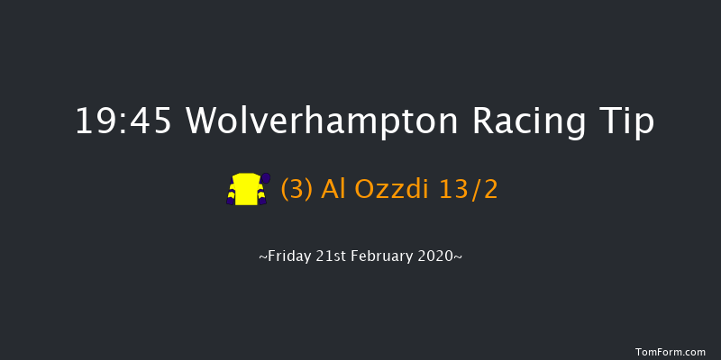 Bombardier British Hopped Amber Beer Handicap Wolverhampton 19:45 Handicap (Class 6) 9f Mon 10th Feb 2020