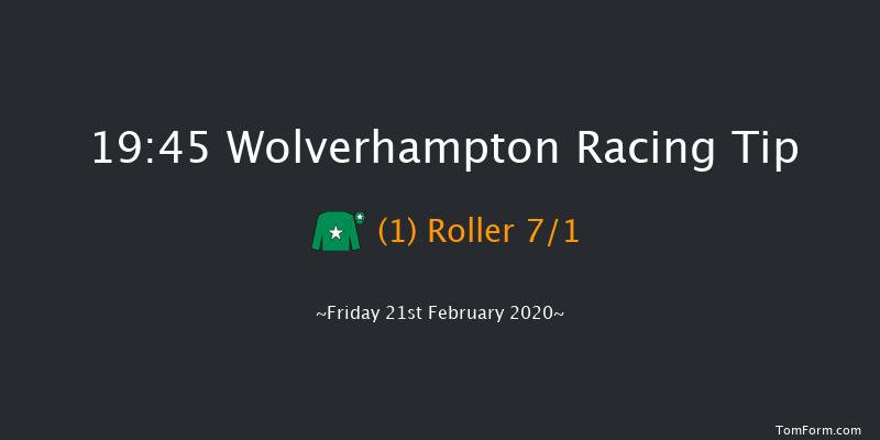 Bombardier British Hopped Amber Beer Handicap Wolverhampton 19:45 Handicap (Class 6) 9f Mon 10th Feb 2020