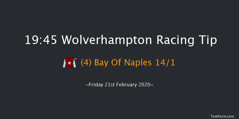Bombardier British Hopped Amber Beer Handicap Wolverhampton 19:45 Handicap (Class 6) 9f Mon 10th Feb 2020