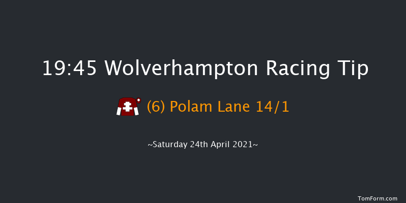 Wolverhampton Holiday Inn Novice Stakes Wolverhampton 19:45 Stakes (Class 5) 5f Tue 20th Apr 2021