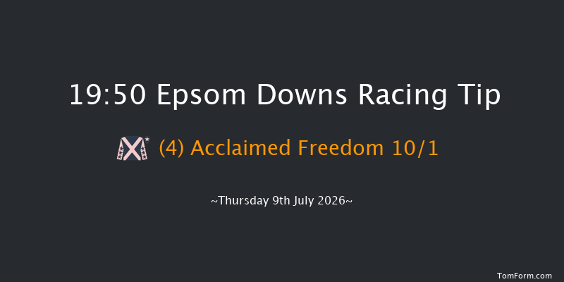 Epsom Downs 19-50 (Class 4) 6f Wed 1st Jul 2026