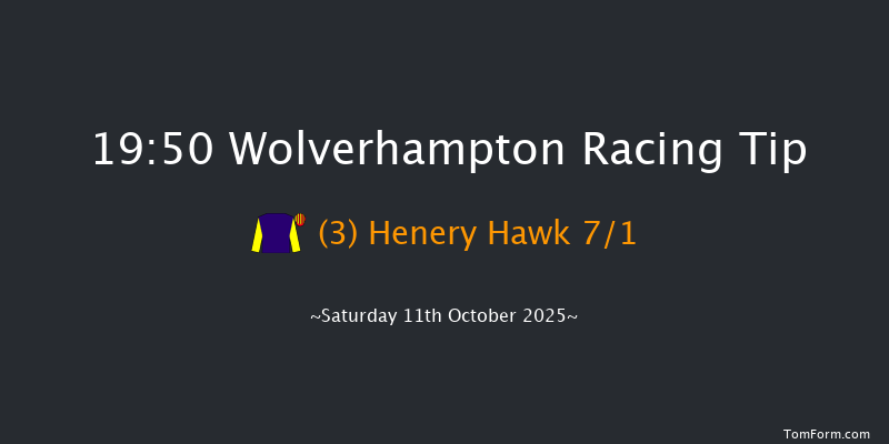 Wolverhampton 19-50 (Class 6) 5f Mon 6th Oct 2025