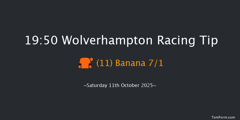 Wolverhampton 19-50 (Class 6) 5f Mon 6th Oct 2025