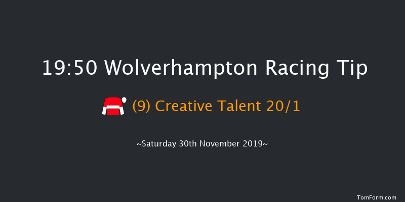 Wolverhampton 19:50 Handicap (Class 6) 10f Tue 26th Nov 2019