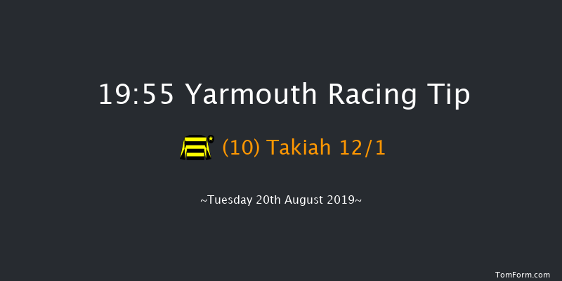 Yarmouth 19:55 Handicap (Class 6) 8f Thu 15th Aug 2019