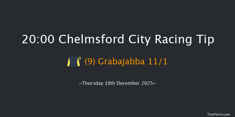 Chelmsford City 20-00 (Class 4) 7f Thu 11th Dec 2025