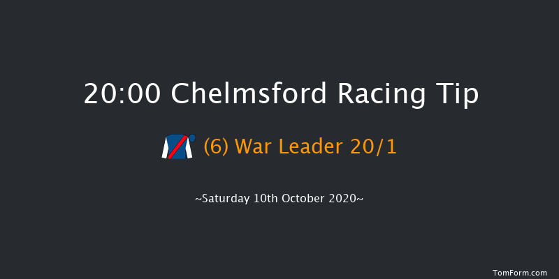 chelmsfordcityracecourse.com Handicap (Div 1) Chelmsford 20:00 Handicap (Class 5) 10f Thu 8th Oct 2020