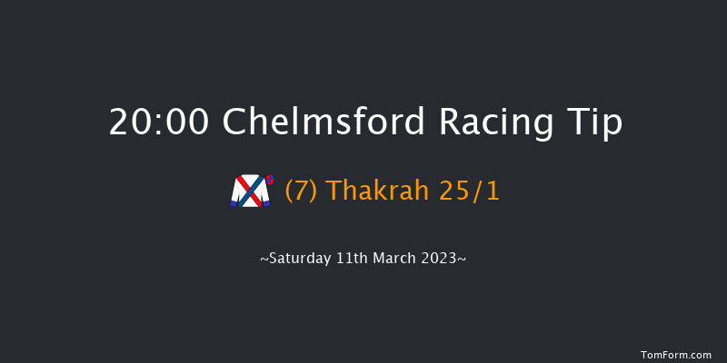 Chelmsford 20:00 Handicap (Class 6) 5f Thu 2nd Mar 2023