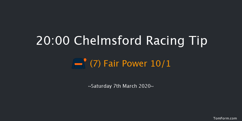 tote Is Back With Better Value Handicap Chelmsford 20:00 Handicap (Class 5) 10f Fri 6th Mar 2020
