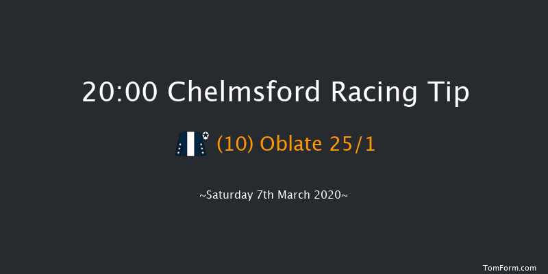 tote Is Back With Better Value Handicap Chelmsford 20:00 Handicap (Class 5) 10f Fri 6th Mar 2020