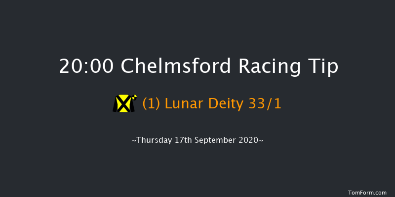 chelmsfordcityracecourse.com Handicap (Div 1) Chelmsford 20:00 Handicap (Class 6) 10f Sun 13th Sep 2020