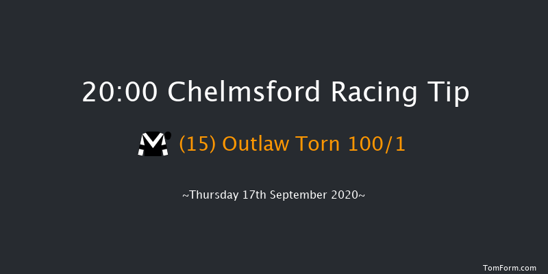 chelmsfordcityracecourse.com Handicap (Div 1) Chelmsford 20:00 Handicap (Class 6) 10f Sun 13th Sep 2020