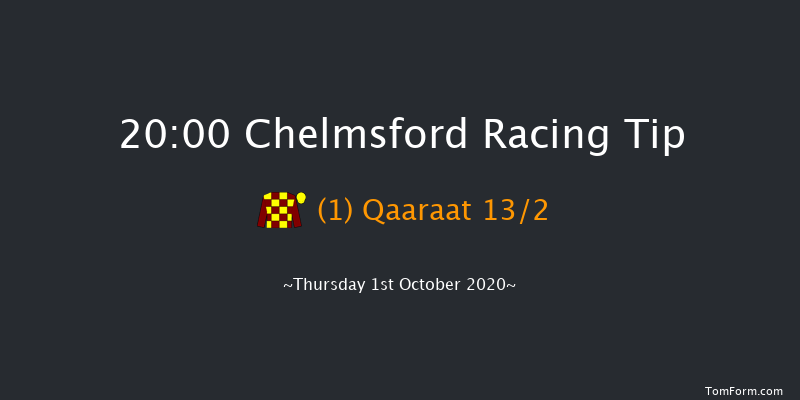 tote.co.uk Now Never Beaten By SP Handicap (Div 1) Chelmsford 20:00 Handicap (Class 6) 6f Sat 26th Sep 2020