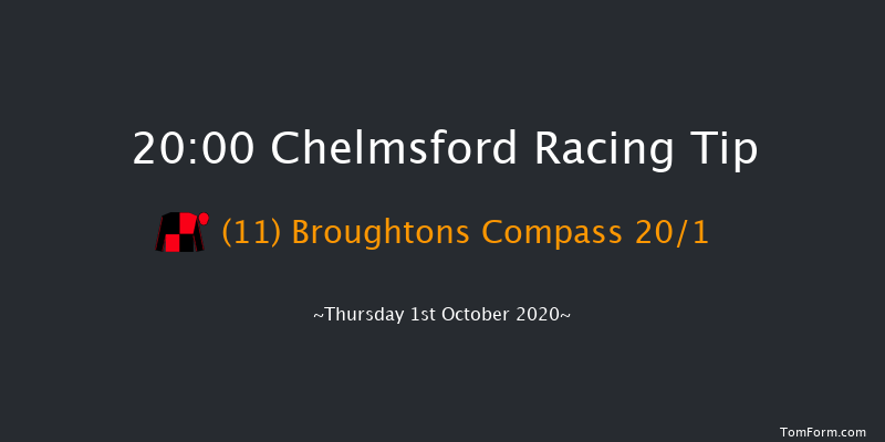 tote.co.uk Now Never Beaten By SP Handicap (Div 1) Chelmsford 20:00 Handicap (Class 6) 6f Sat 26th Sep 2020