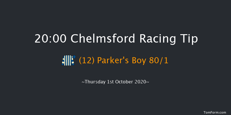 tote.co.uk Now Never Beaten By SP Handicap (Div 1) Chelmsford 20:00 Handicap (Class 6) 6f Sat 26th Sep 2020