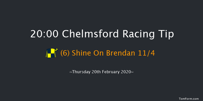 Only Way Is getitprinted.com Novice Stakes Chelmsford 20:00 Stakes (Class 4) 8f Thu 13th Feb 2020