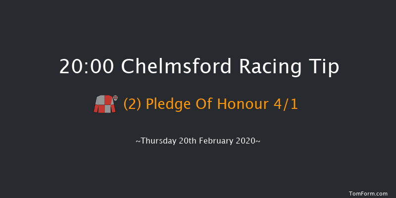 Only Way Is getitprinted.com Novice Stakes Chelmsford 20:00 Stakes (Class 4) 8f Thu 13th Feb 2020