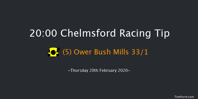 Only Way Is getitprinted.com Novice Stakes Chelmsford 20:00 Stakes (Class 4) 8f Thu 13th Feb 2020
