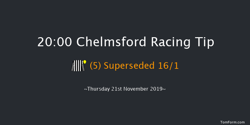 Chelmsford 20:00 Handicap (Class 6) 5f Tue 19th Nov 2019
